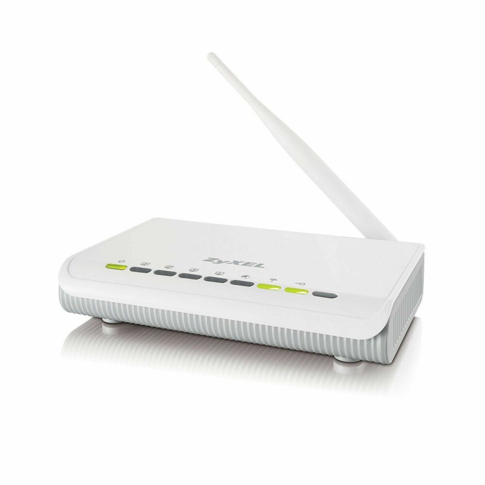 Zyxel NBG-416N Wireless N Router 150Mbps 2.4GHz Open Box Complete